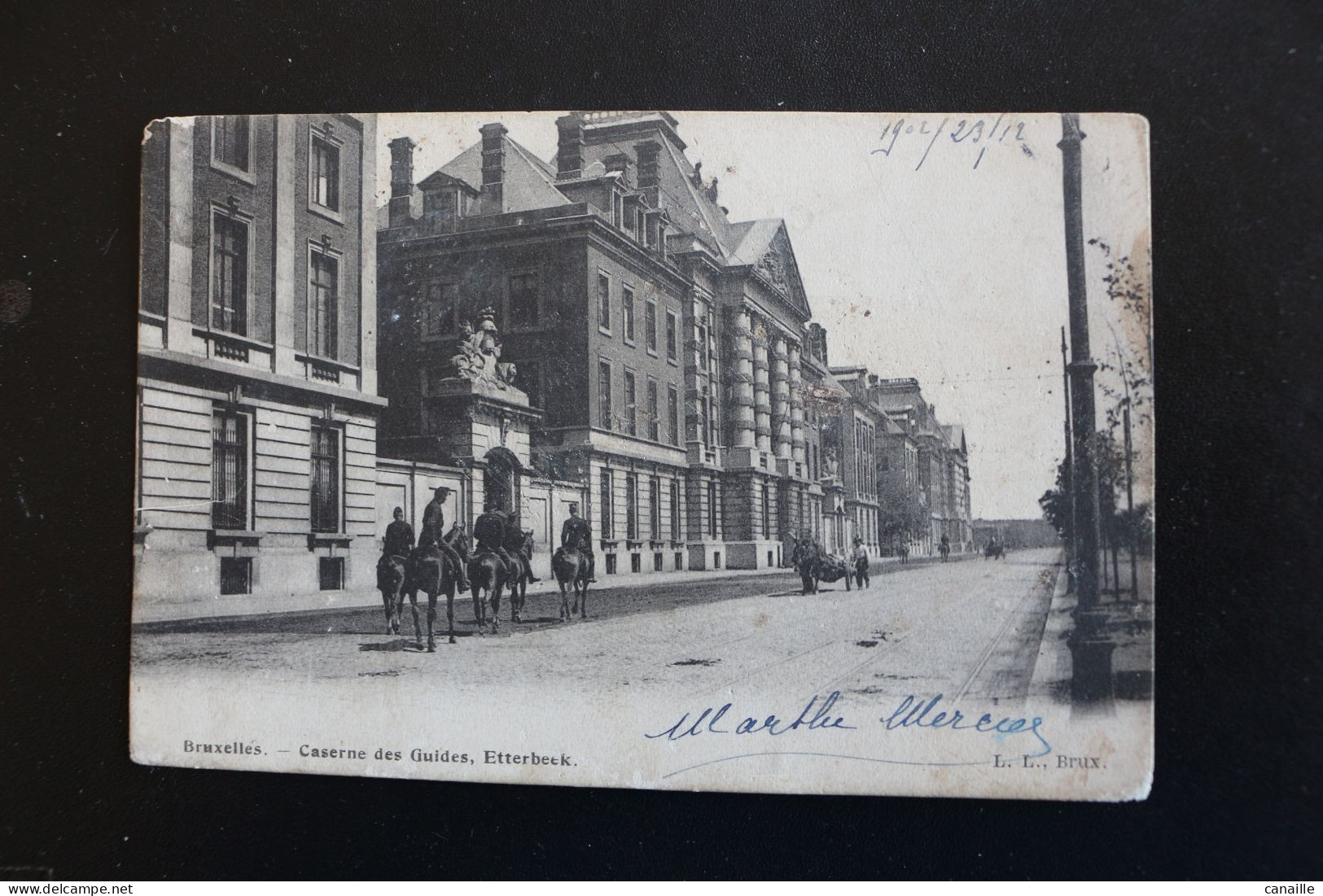 P-up 51 - Bis  / Bruxelles  Commune  Etterbeek  -  Caserne Des Guides, Etterbeek  /  1912 - Etterbeek