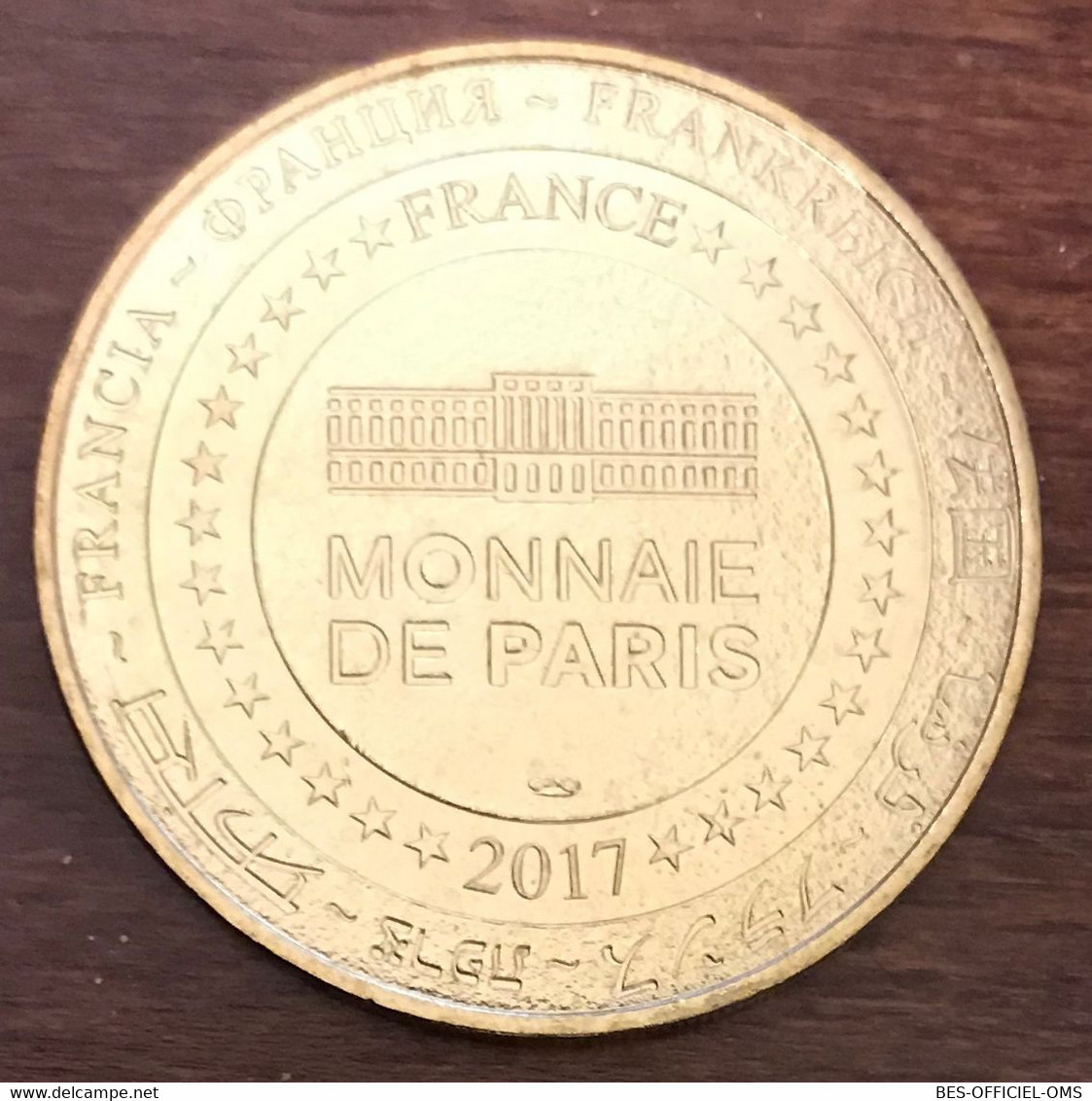 33 LA TESTE DE BUCH DUNE DU PILAT MDP 2017 MÉDAILLE SOUVENIR MONNAIE DE PARIS JETON TOURISTIQUE MEDALS TOKENS COINS - 2017