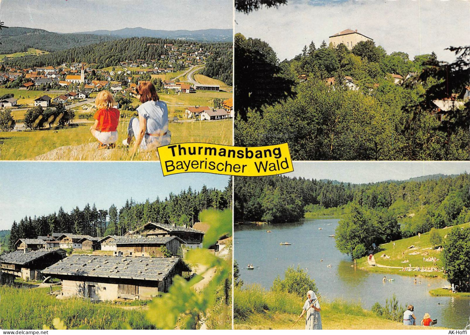 Thurmansbang / Bayerischer Wald - Mehrbildkarte (966) - Freyung