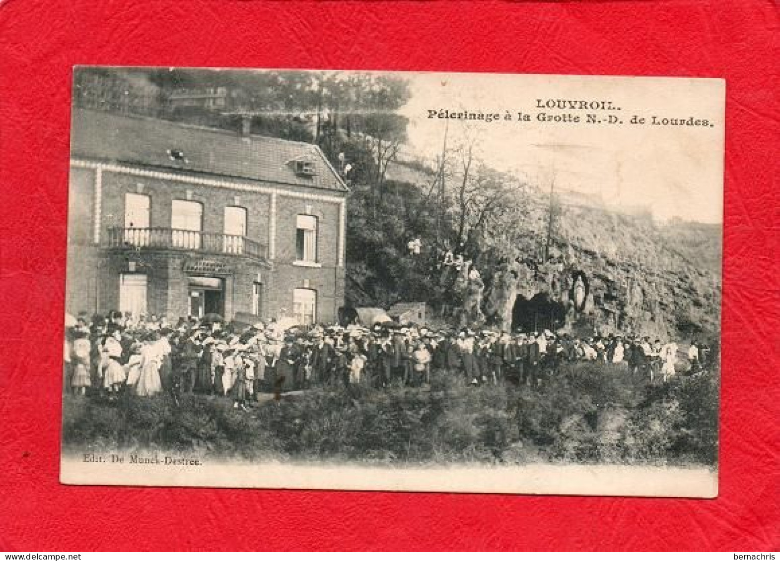 LOUVROIL         Pélerinage à La Grotte N. D . De Lourdes                      59 - Louvroil