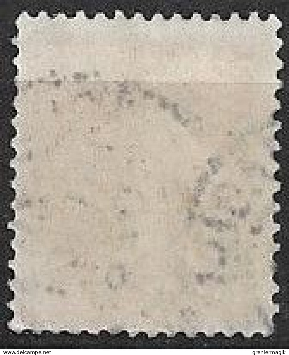 France Semeuse 10c N°138c Rouge écarlate Oblitéré En 1907 - Used Stamps