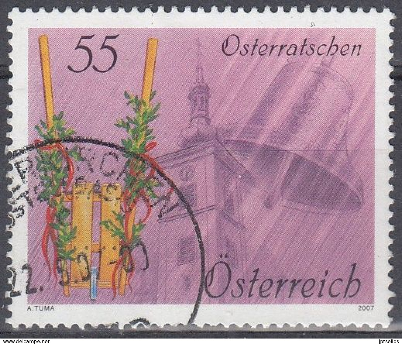 AUSTRIA 2007 Nº 2470 USADO - Used Stamps