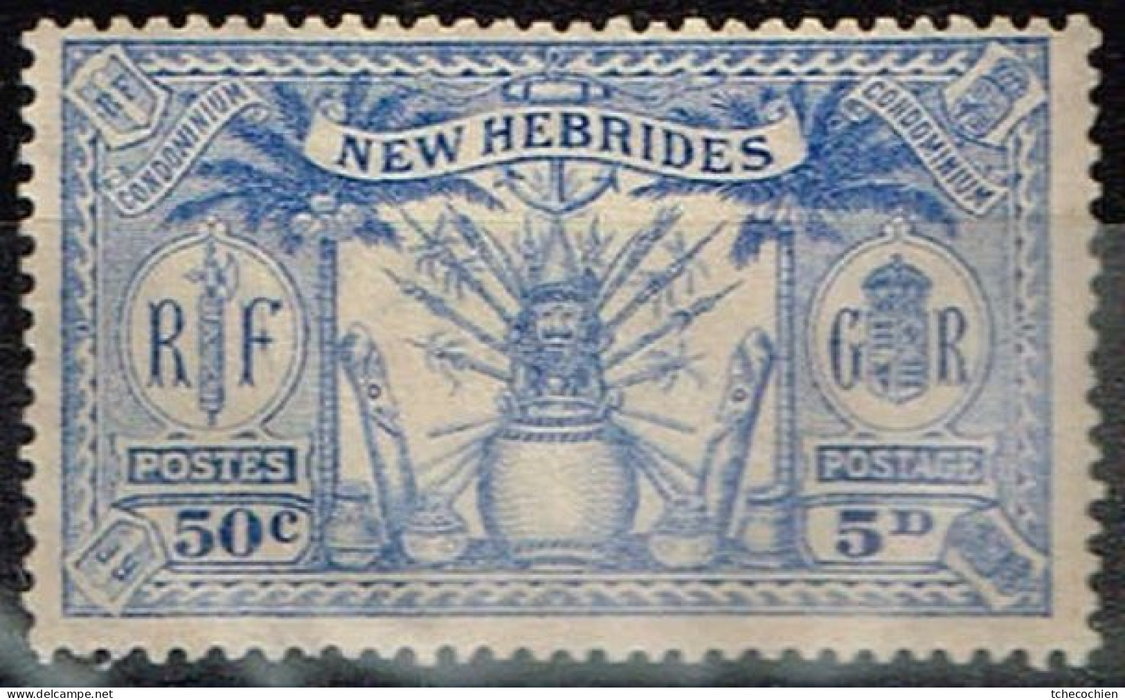 Nouvelles-Hébrides - 1925 - Y&T N° 95 Oblitéré - Used Stamps