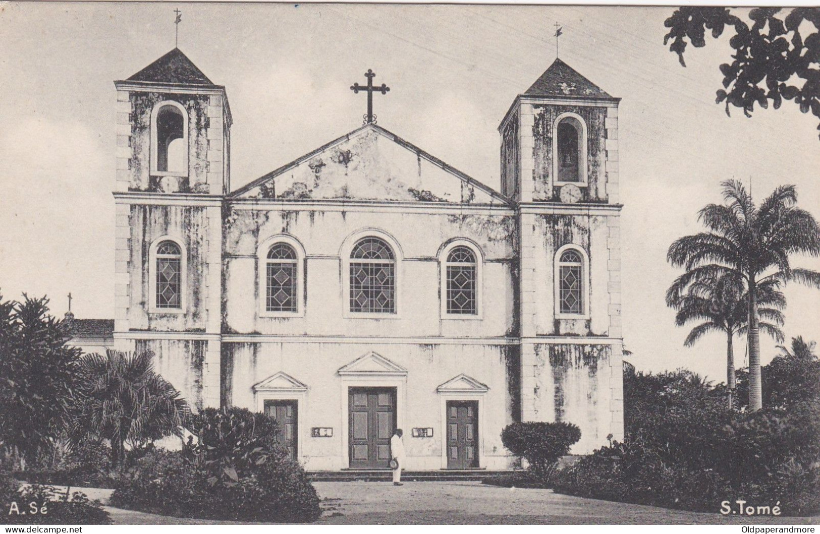 POSTCARD  PORTUGAL - SAO TOME E PRINCIPE - OLD PORTUGUESE COLONY - Sao Tome En Principe