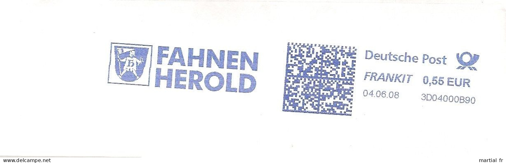 EMA ALLEMAGNE DEUTSCHLAND GERMANY DRAPEAU FAHNE FLAG FAHNEN HEROLD 2008 - Covers