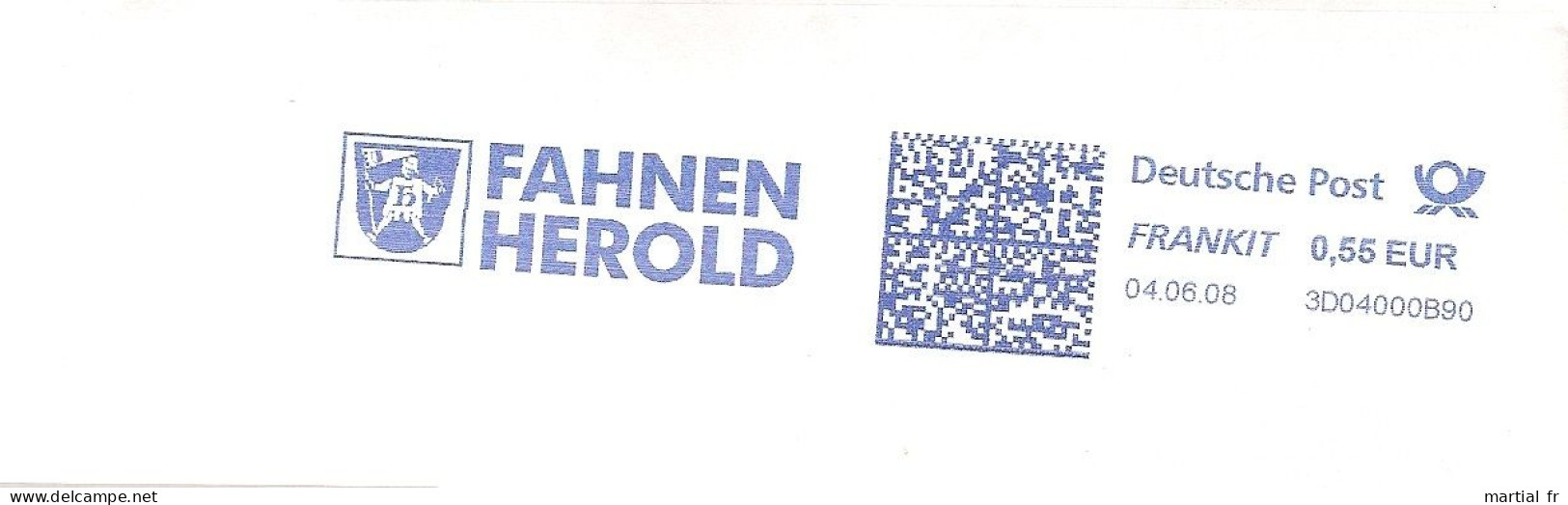 EMA ALLEMAGNE DEUTSCHLAND GERMANY DRAPEAU FAHNE FLAG FAHNEN HEROLD 2008 - Buste