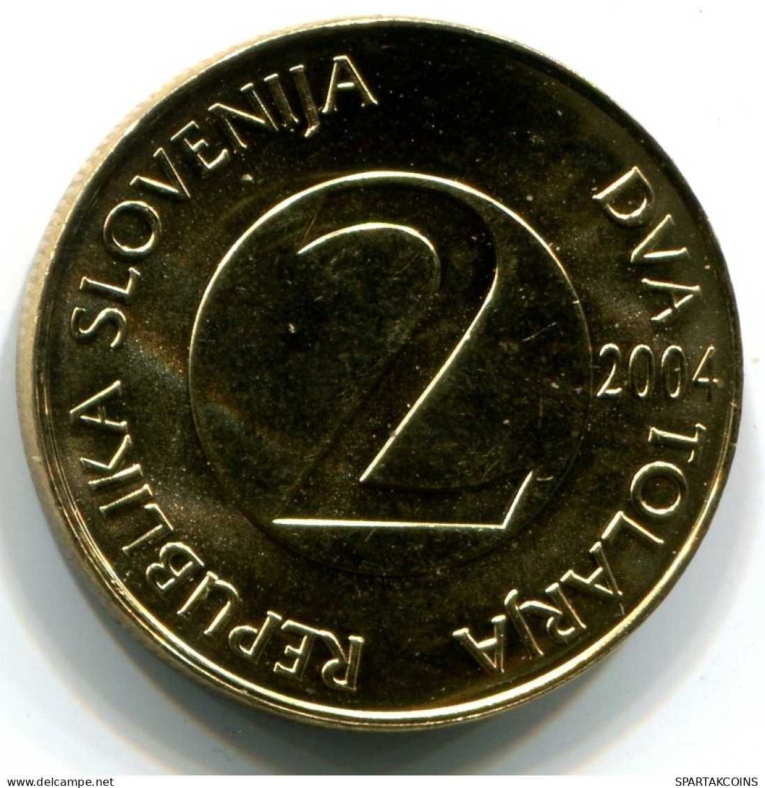 2 TOLAR 1998 ESLOVENIA SLOVENIA UNC Moneda #W11153.E - Slovénie