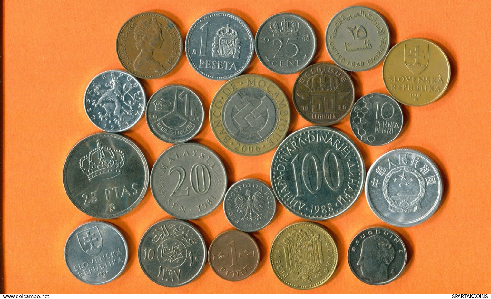 Collection MUNDO Moneda Lote Mixto Diferentes PAÍSES Y REGIONES #L10009.2.E - Lots & Kiloware - Coins