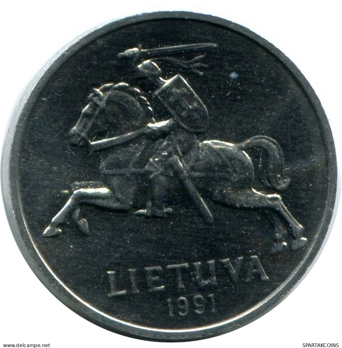 2 CENTAI 1991 LITUANIA LITHUANIA UNC Moneda #M10265.E - Litauen