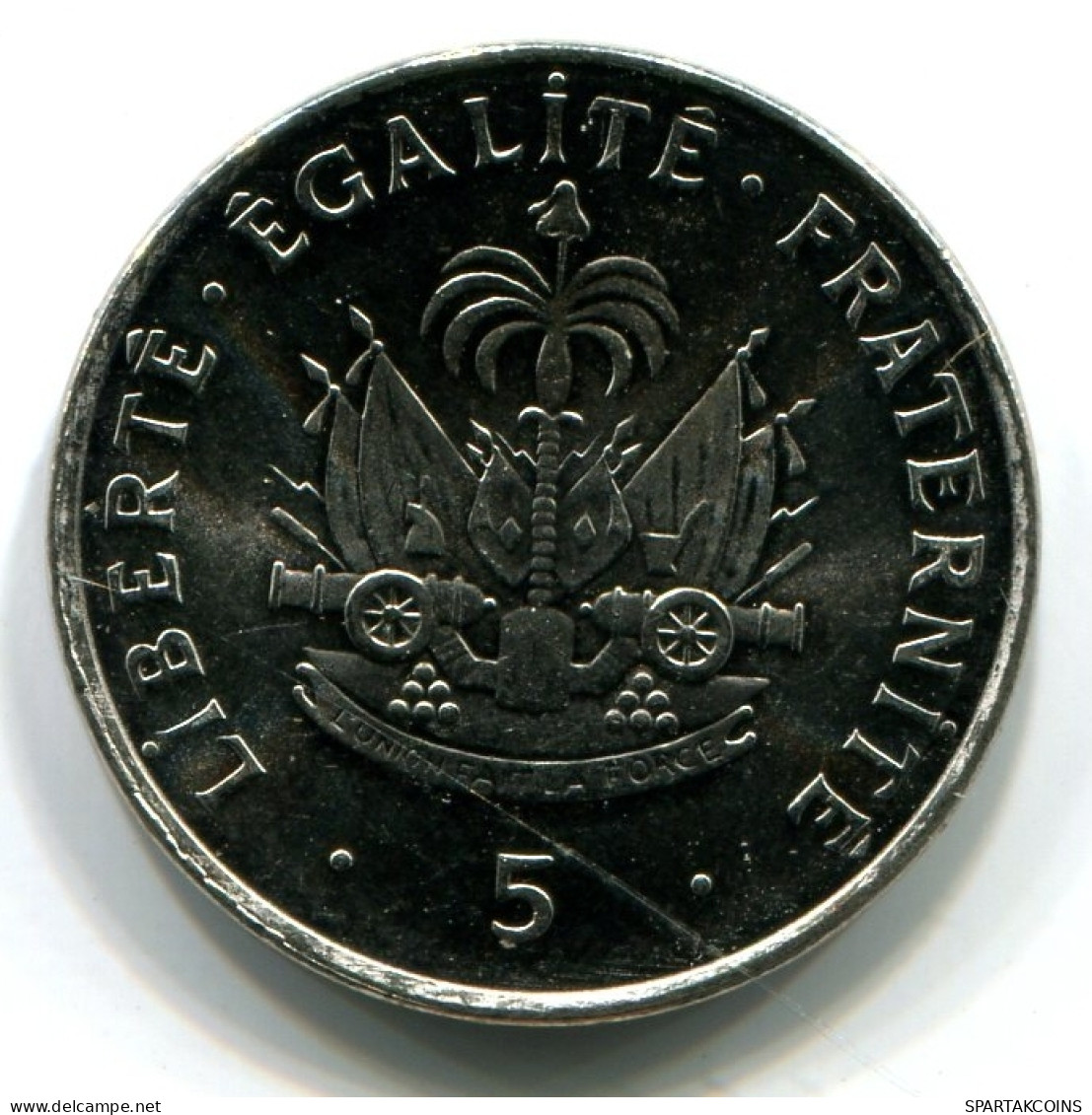 5 CENTIMES 1997 HAITÍ HAITI UNC Moneda #W11420.E - Haití