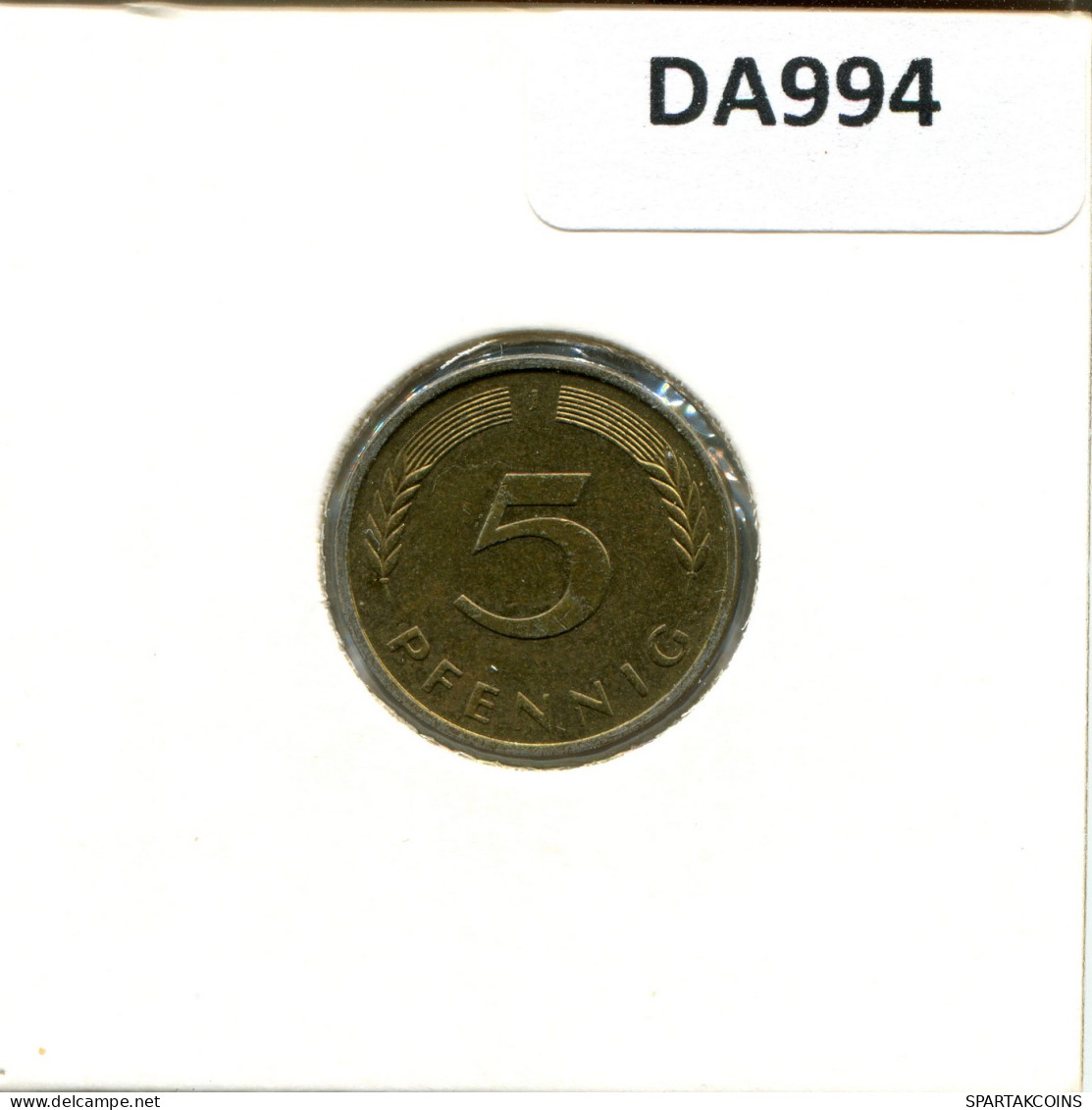 5 PFENNIG 1988 D BRD ALLEMAGNE Pièce GERMANY #DA994.F - 5 Pfennig