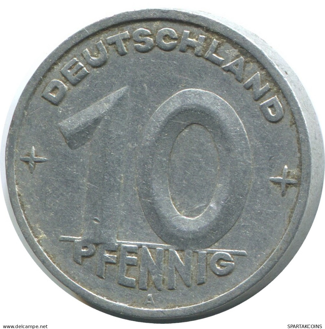 10 PFENNIG 1950 A DDR EAST ALLEMAGNE Pièce GERMANY #AE084.F - 10 Pfennig