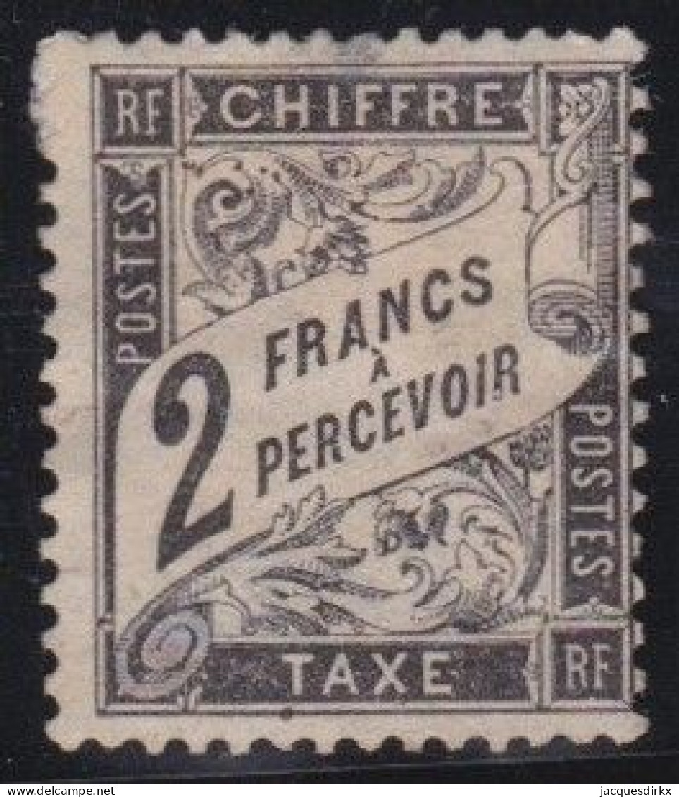 France  .  Y&T   .   Taxe  23  (2 Scans)       .   (*) / *    .    Neuf Avec Peu De Gomme - 1859-1959 Oblitérés