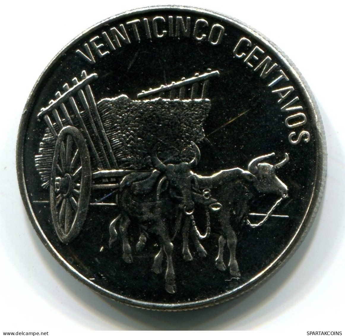 25 CENTAVOS 1991 REPUBLICA DOMINICANA UNC Pièce #W11132.F - Dominicaanse Republiek