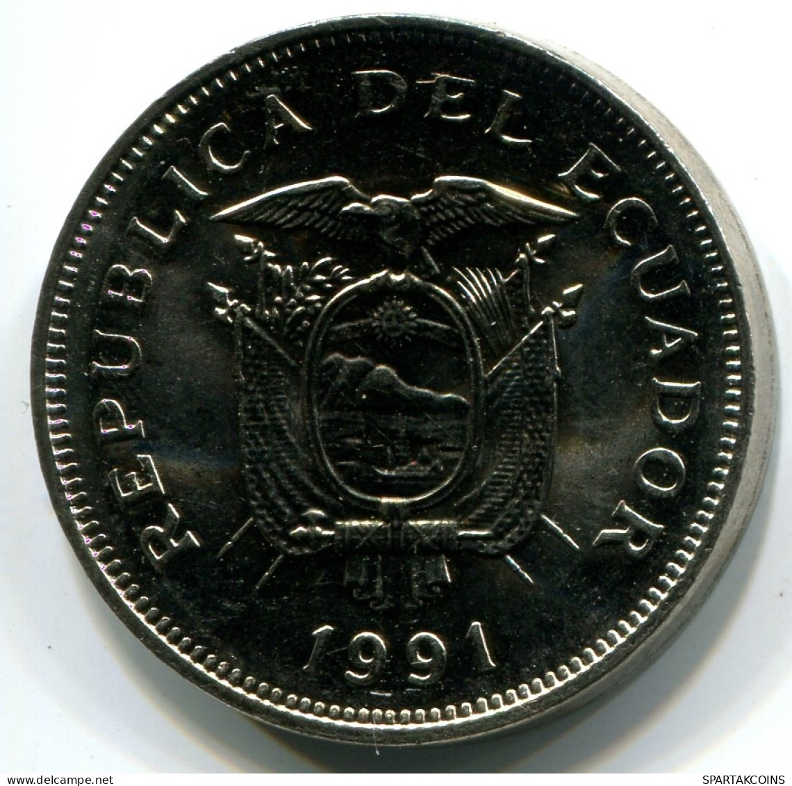 20 SUCRE 1991 EQUATEUR ECUADOR UNC Pièce #W11123.F - Equateur