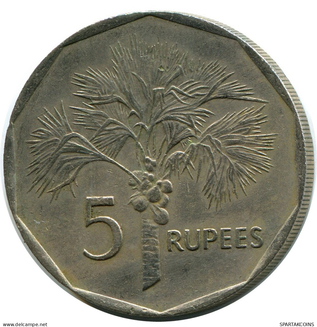 5 RUPEES 1982 SEYCHELLES Coin #AZ233.U - Seychellen