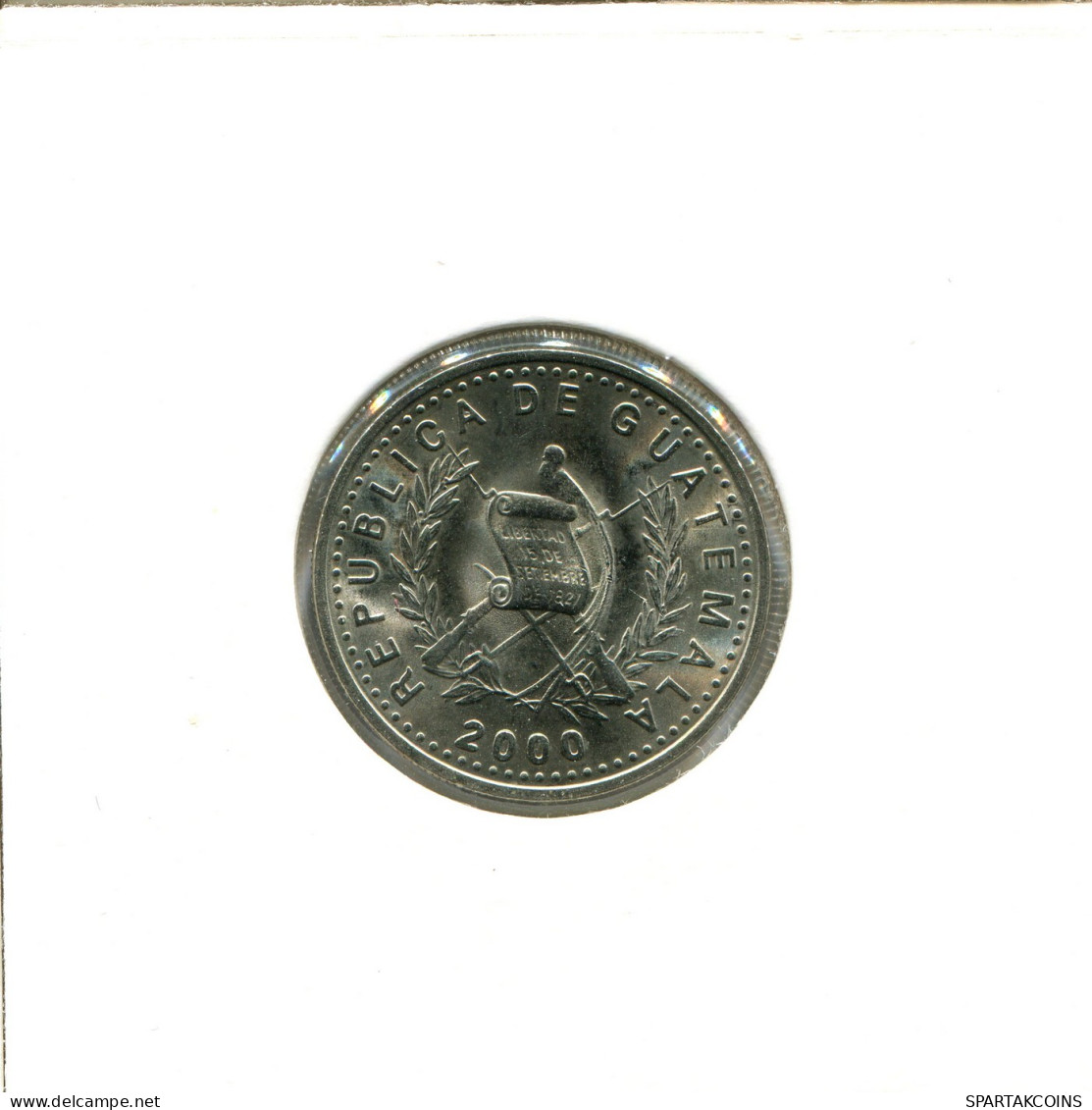 10 CENTAVOS 2000 GUATEMALA Coin #AX705.U - Guatemala