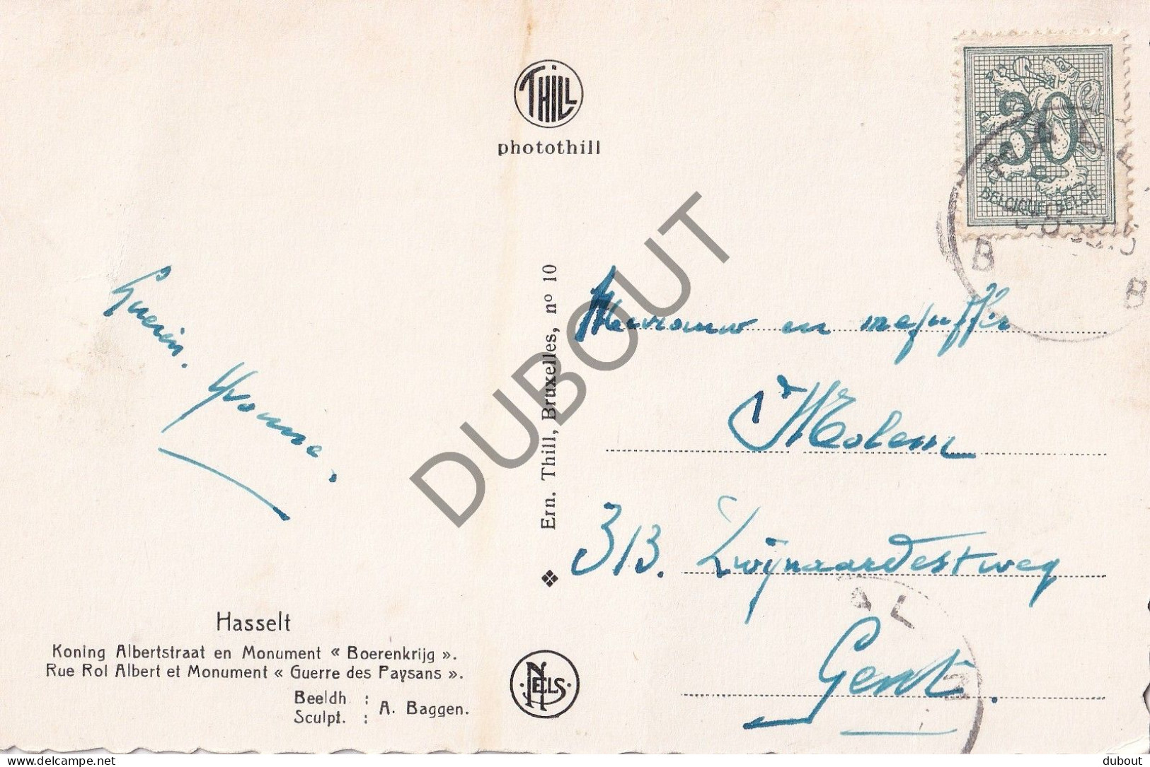 Postkaart/Carte Postale -  Hasselt - Koning Albertstraat   (C3918) - Hasselt