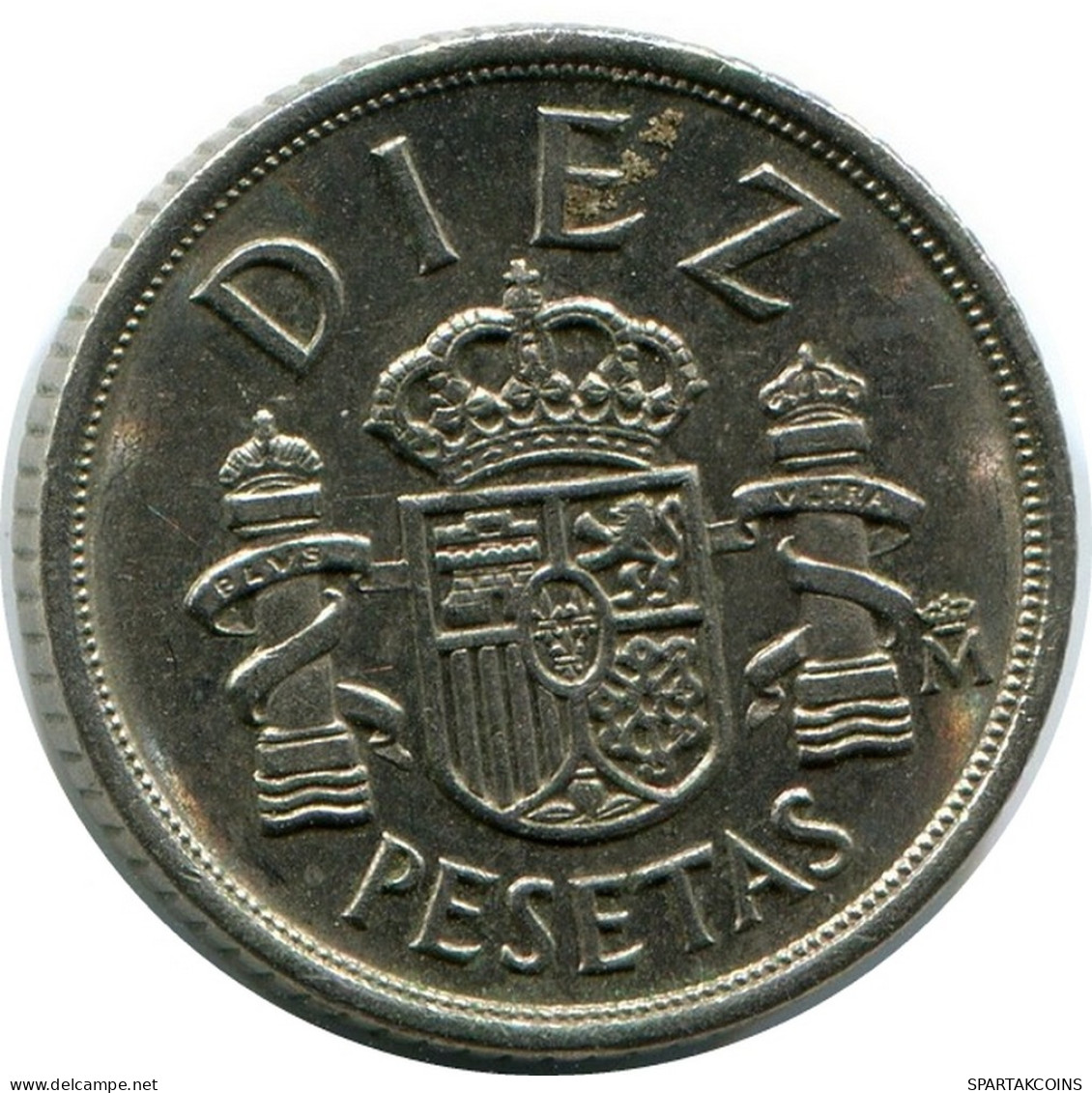 10 PESETAS 1983 SPAIN Coin #AR185.U - 10 Pesetas