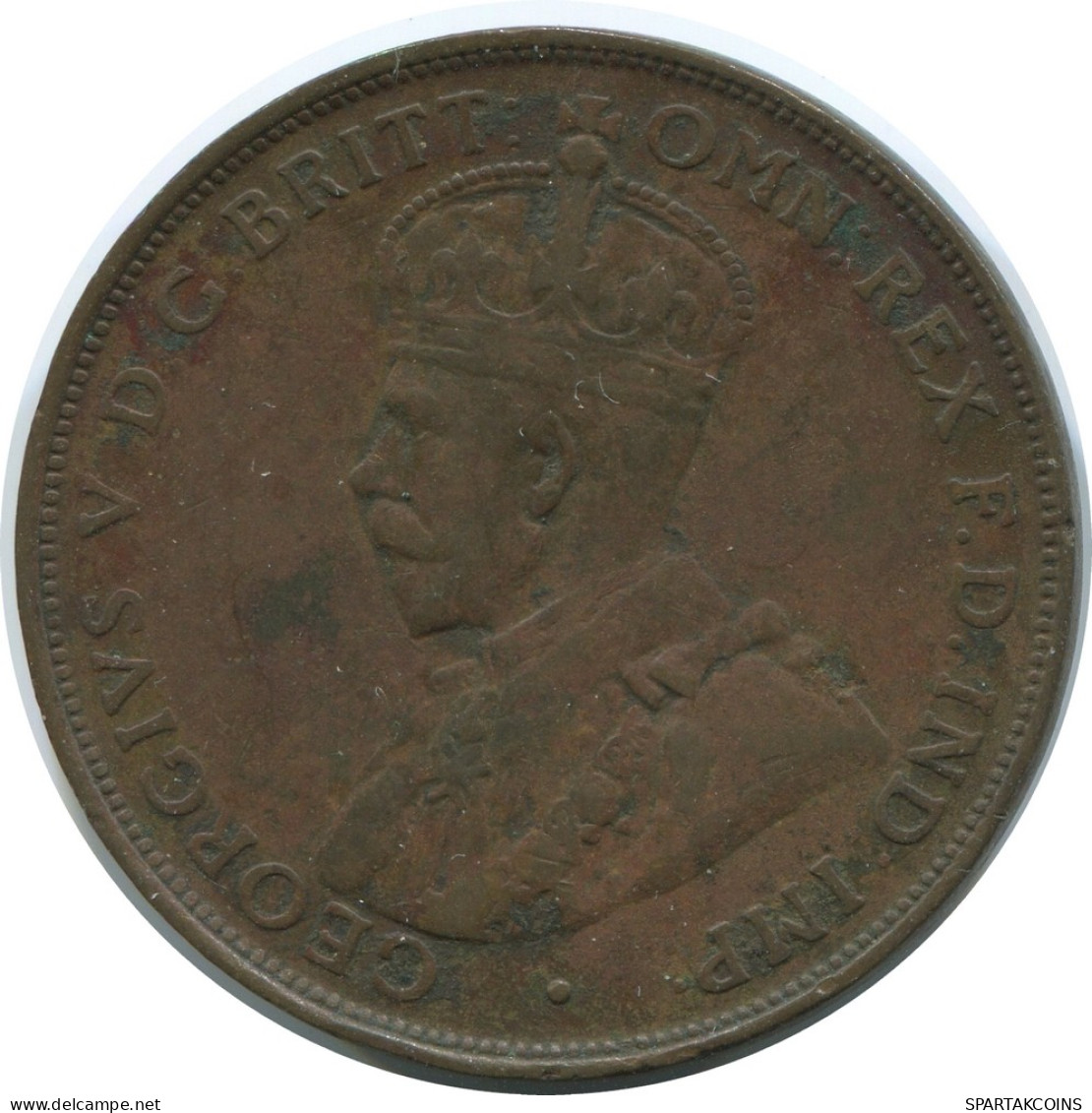 1 PENNI 1932 AUSTRALIEN AUSTRALIA Münze #AE782.16.D - Penny