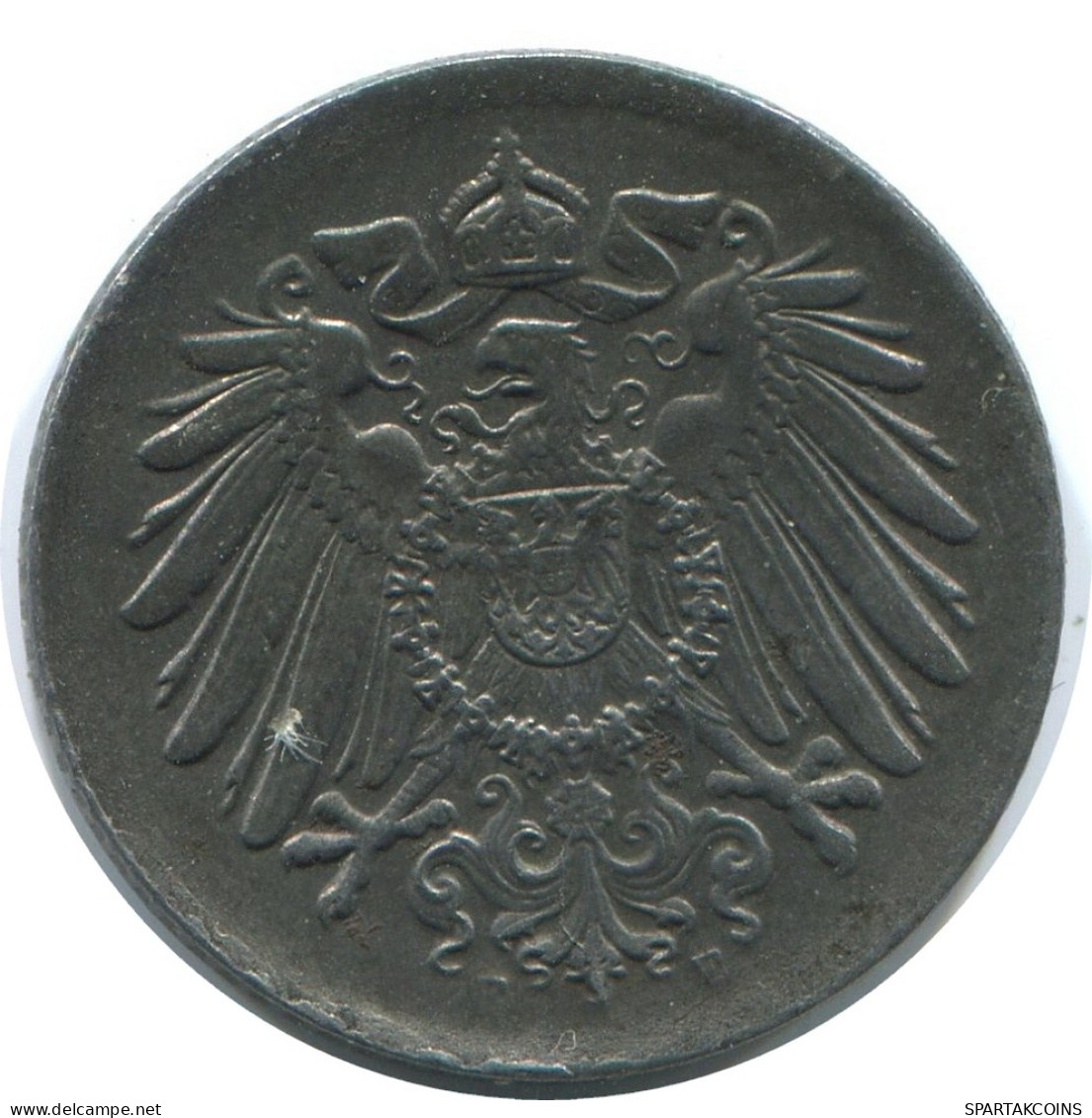 5 PFENNIG 1921 E DEUTSCHLAND Münze GERMANY #AE311.D - 5 Rentenpfennig & 5 Reichspfennig