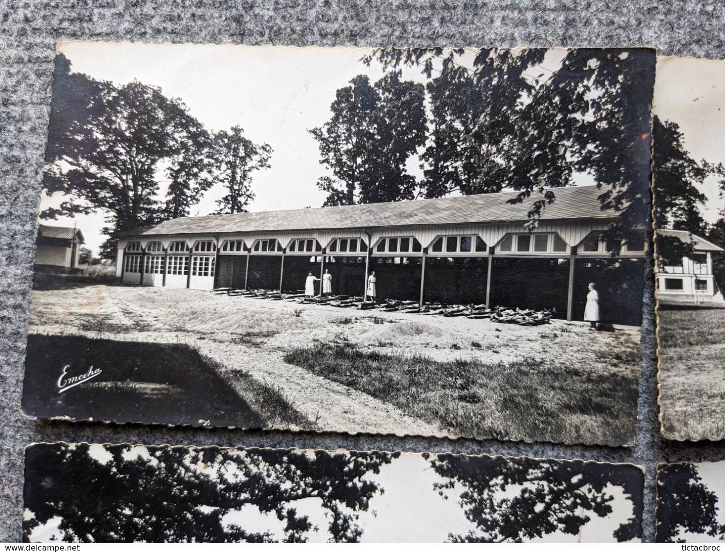 Lot 4 CPSM 49 Colonie Sanitaire Du Chillon Propriété De La Caisse De Sécurité Sociale D'Angers Le Louroux-Beconnais - Le Louroux Beconnais