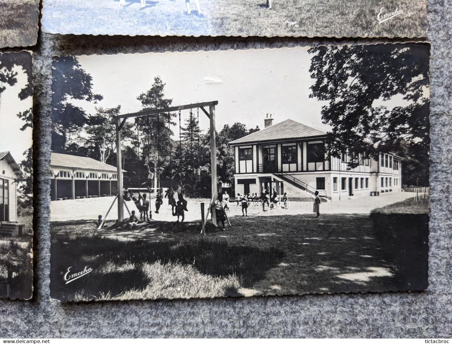 Lot 4 CPSM 49 Colonie Sanitaire Du Chillon Propriété De La Caisse De Sécurité Sociale D'Angers Le Louroux-Beconnais - Le Louroux Beconnais