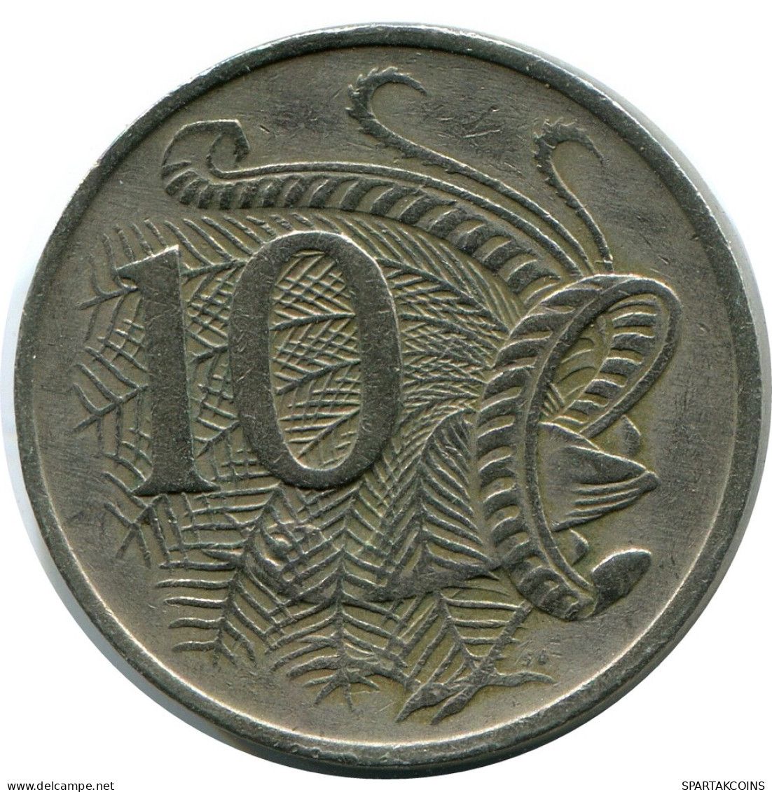 10 CENTS 1967 AUSTRALIEN AUSTRALIA Münze #AR901.D - 10 Cents