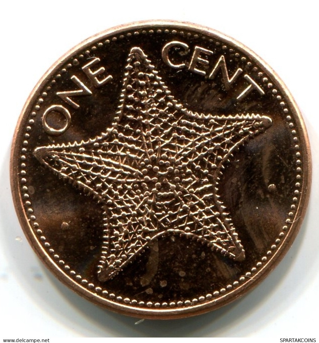 1 CENT 1998 BAHAMAS Münze UNC STARFISH #W11465.D - Bahama's