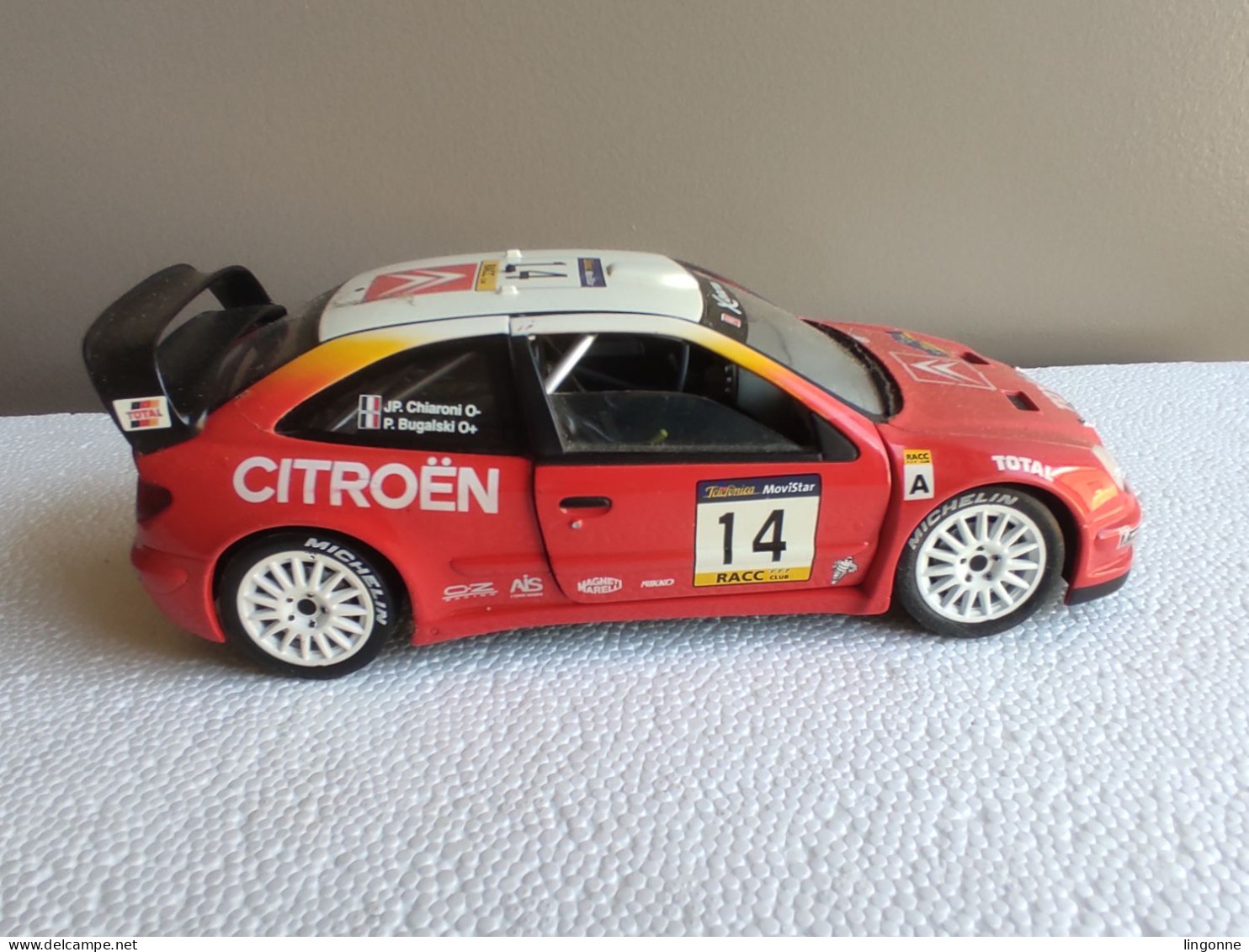 SOLIDO Citroën Xsara Wrc 1/18 Poids : 686 Grammes - Solido