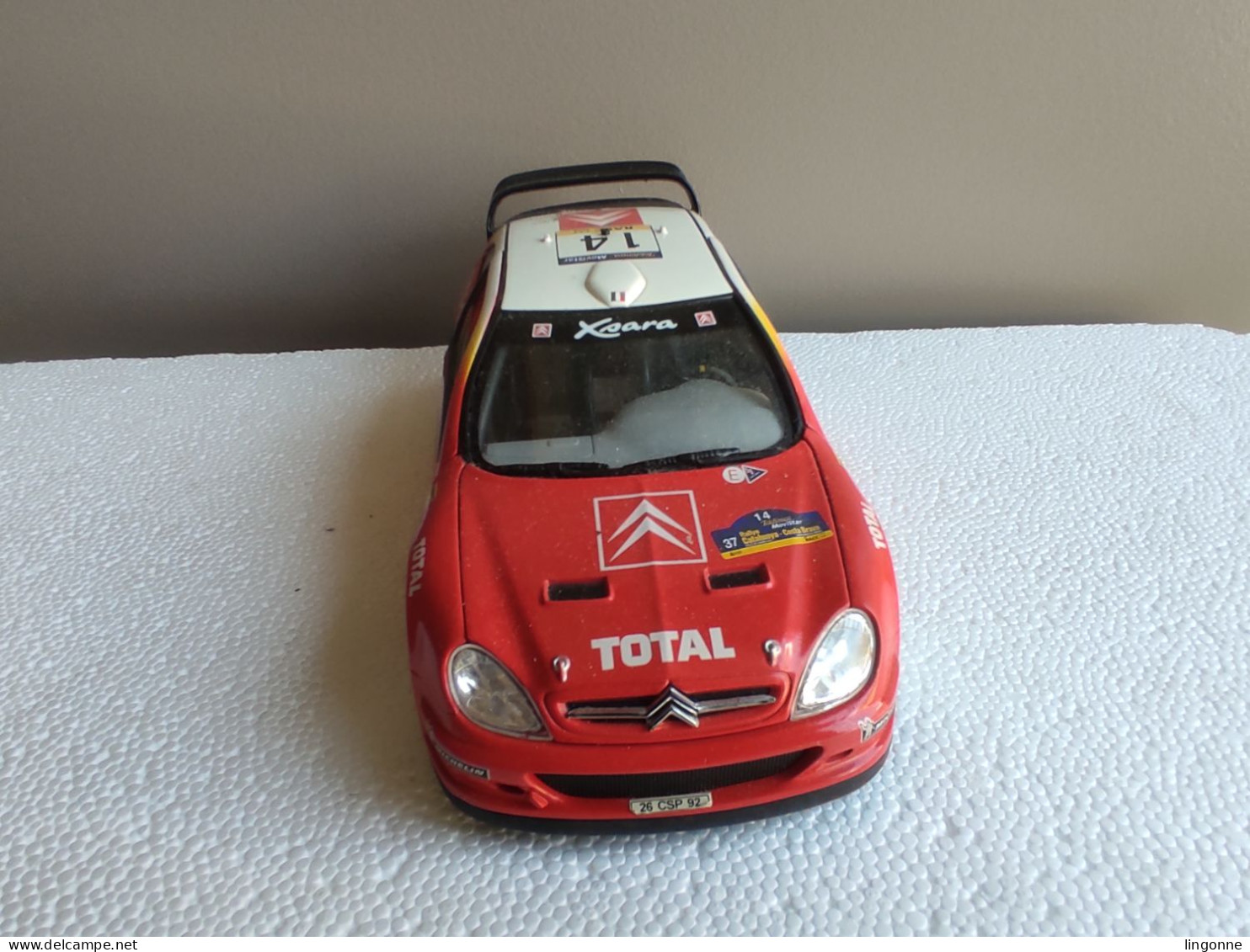 SOLIDO Citroën Xsara Wrc 1/18 Poids : 686 Grammes - Solido