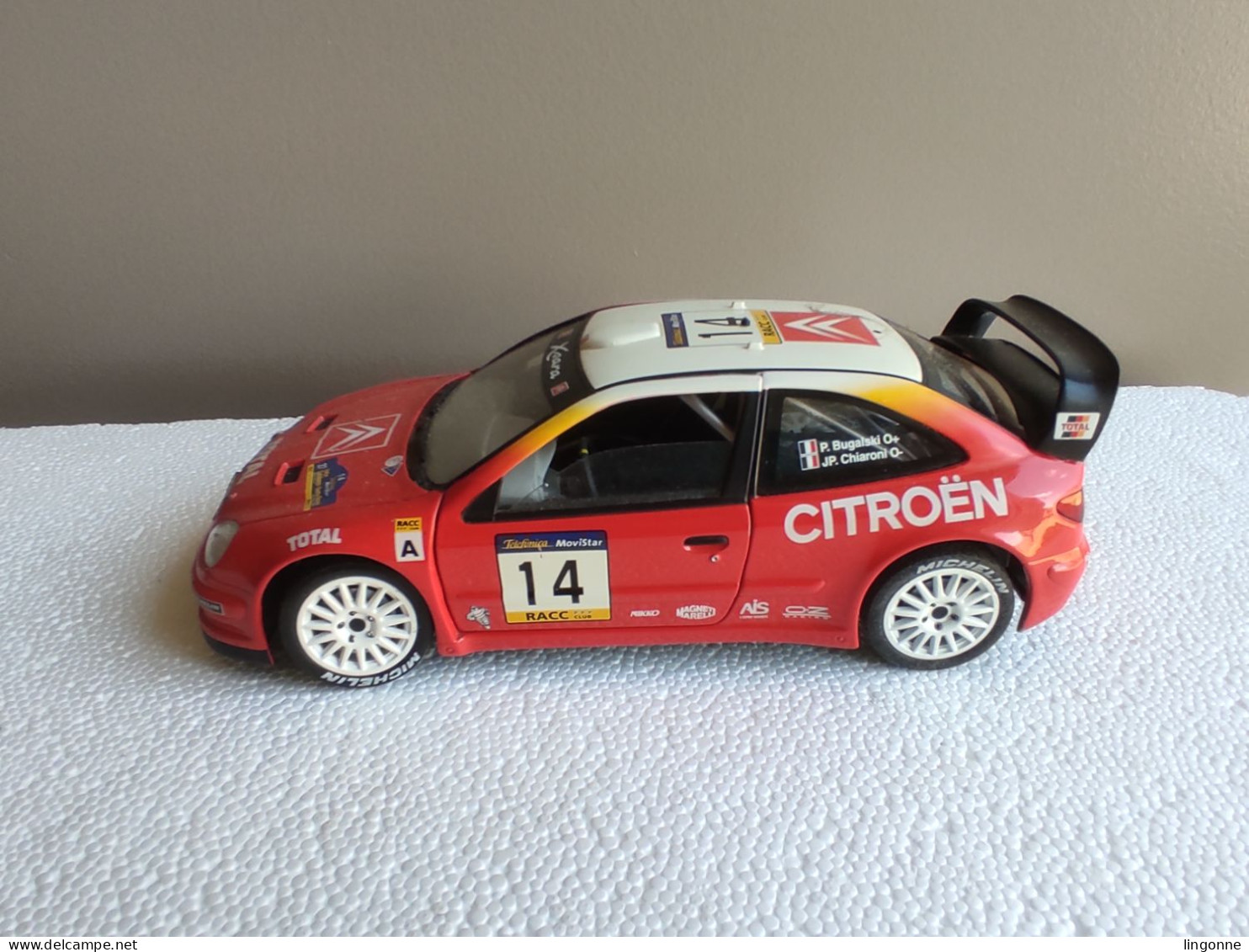 SOLIDO Citroën Xsara Wrc 1/18 Poids : 686 Grammes - Solido