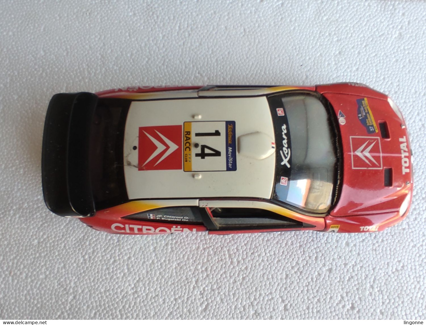 SOLIDO Citroën Xsara Wrc 1/18 Poids : 686 Grammes