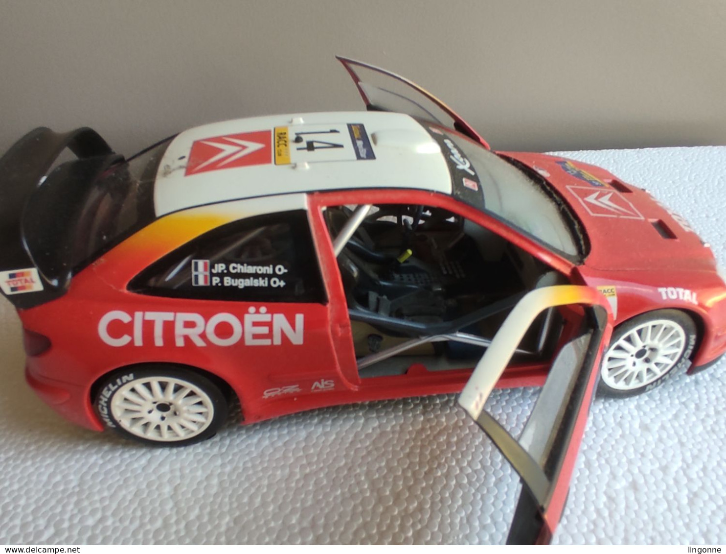 SOLIDO Citroën Xsara Wrc 1/18 Poids : 686 Grammes