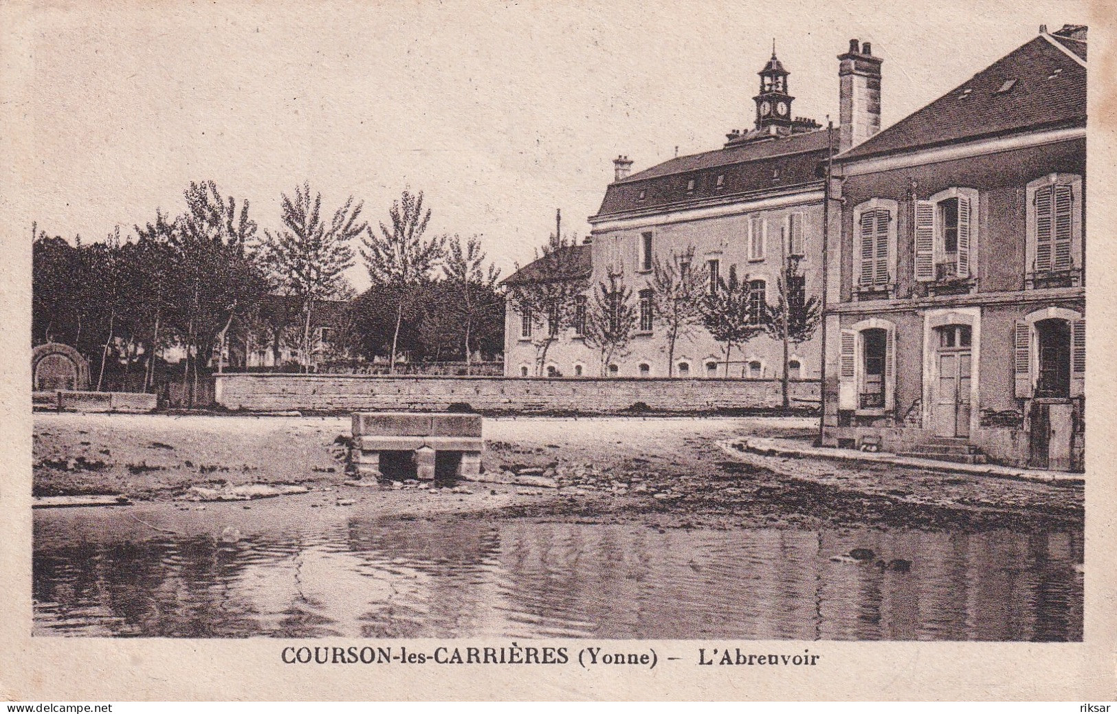 COURSON LES CARRIERES(ABREUVOIR) - Courson-les-Carrières