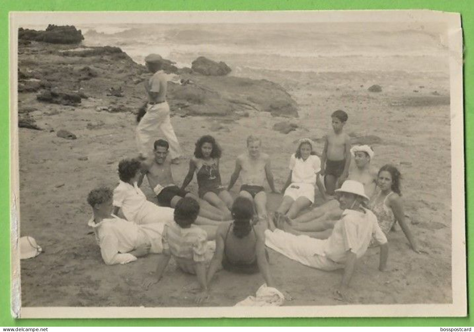 Cabo Verde - REAL PHOTO - Jovens Na Praia Em 1945 - Cap Vert