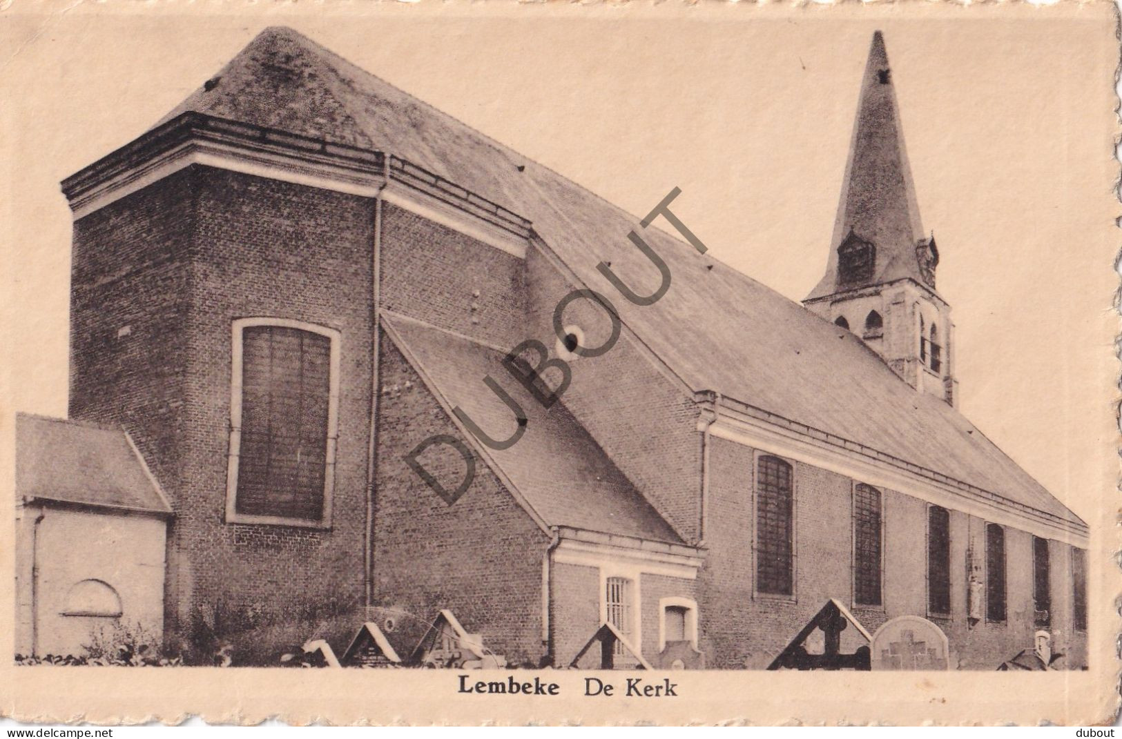 Postkaart/Carte Postale - Lembeke -  Kerk   (C3353) - Kaprijke