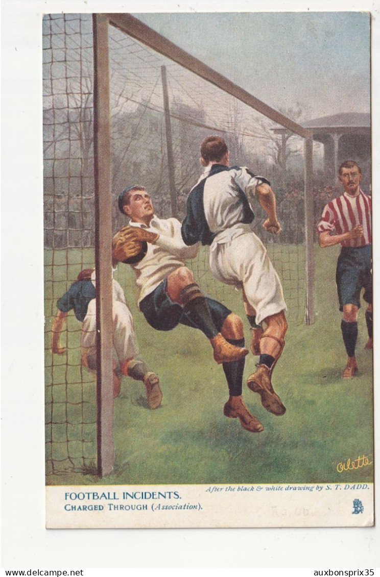 FOOTBALL INCIDENTS - CHARGED THROUGH (ASSOCIATION) - OILETTE - Football