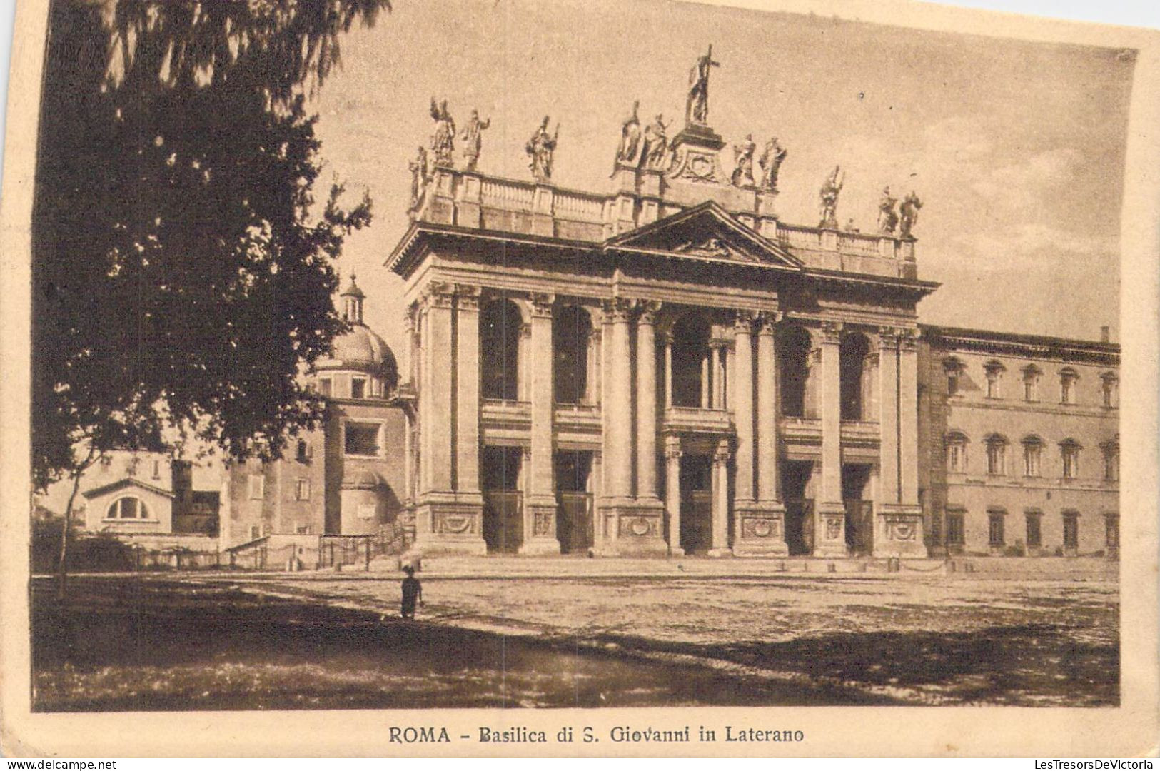 ITALIE - Roma - Basilica Di S. Giovanni In Laterano - Carte Postale Ancienne - Otros Monumentos Y Edificios