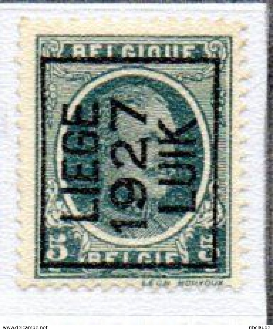 Préo Typo N° 158A  -  159A  -  160A - Tipo 1922-31 (Houyoux)