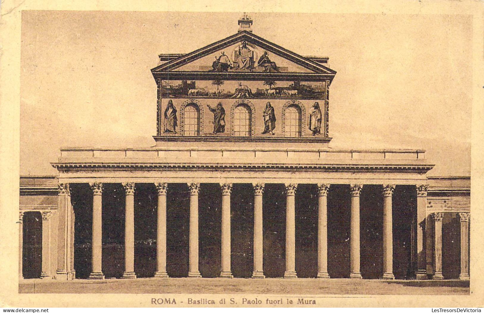ITALIE - Roma - Basilica Di S. Paolo Fuori Le Mura - Carte Postale Ancienne - Andere Monumenten & Gebouwen