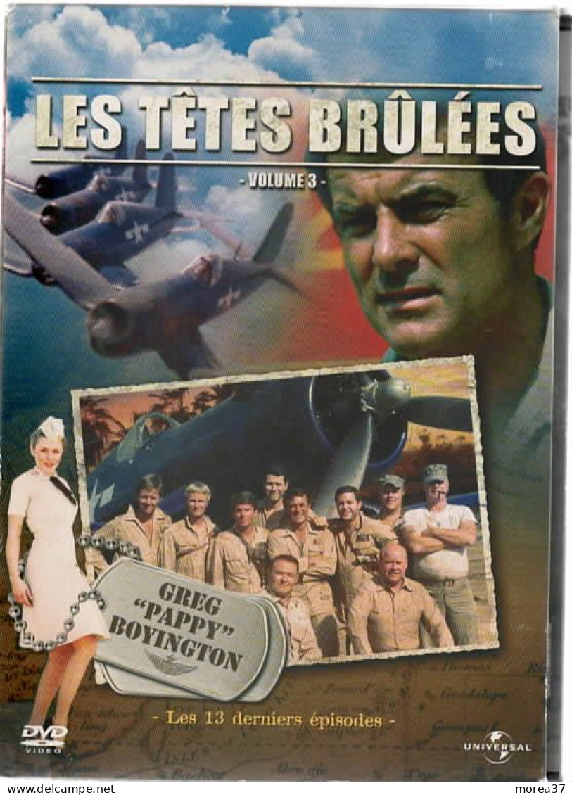 LES TÊTES BRULEES  Volume 3 ( 4 DVDs)   C42 - TV-Serien