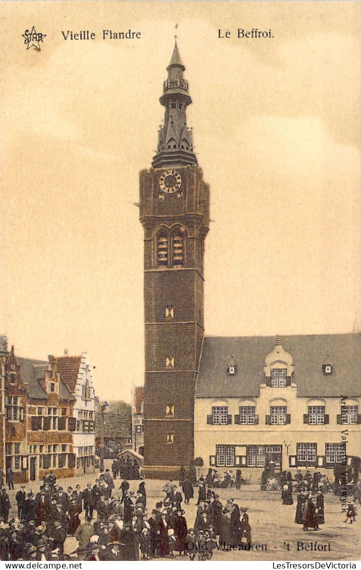 BELGIQUE - Vieille Flandre - Le Beffroi  - Oud Vlaendren - Carte Postale Ancienne - Sonstige & Ohne Zuordnung