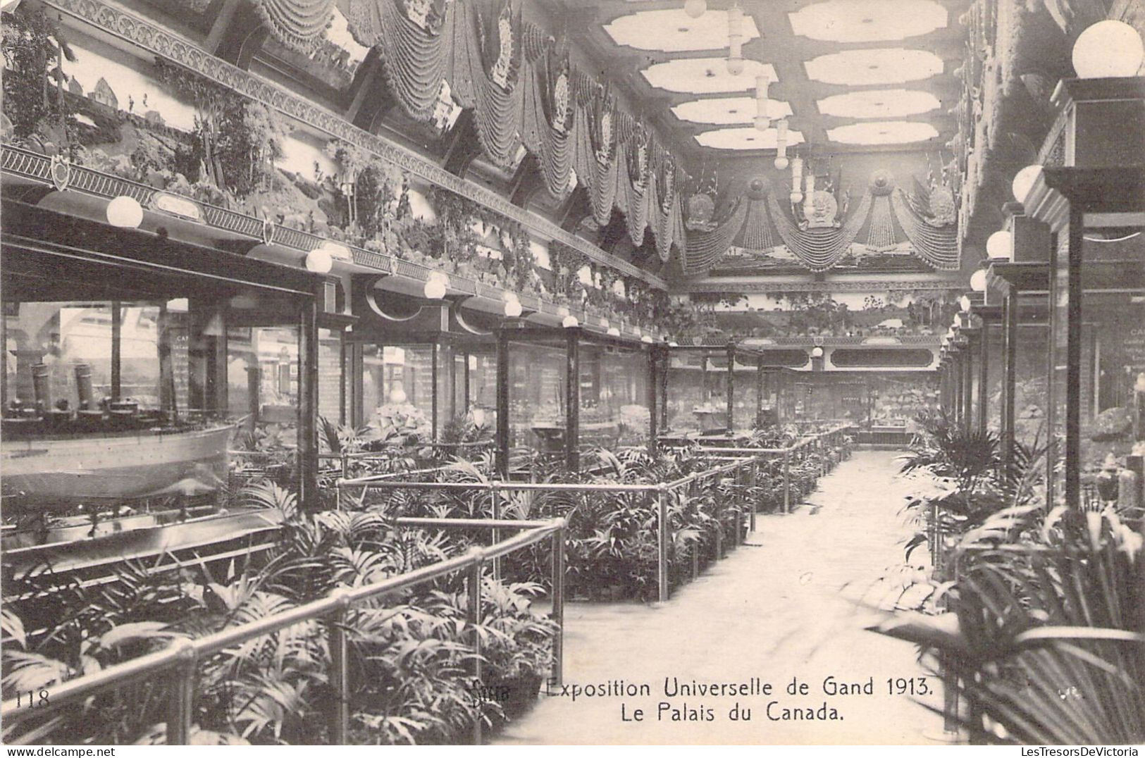 BELGIQUE - GENT - Exposition Universelle 1913 - Le Palais Du Canada - Carte Postale Ancienne - Gent