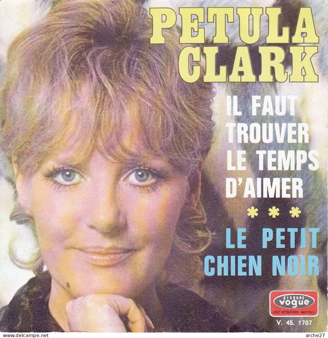 POCHETTE SP 45 TOURS Pétula CLARK - V.45.1707 (sans Disque) - Toebehoren En Hoezen