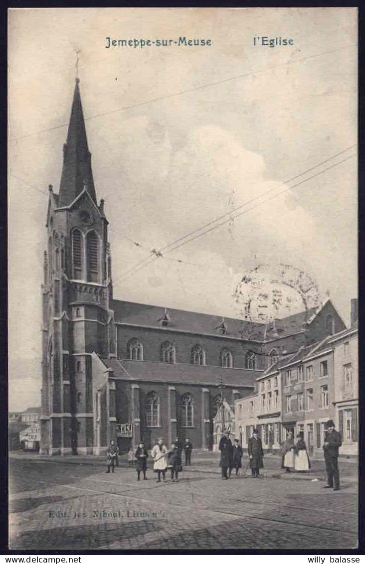 +++ CPA - JEMEPPE SUR MEUSE - Eglise - Carte Animée  // - Seraing