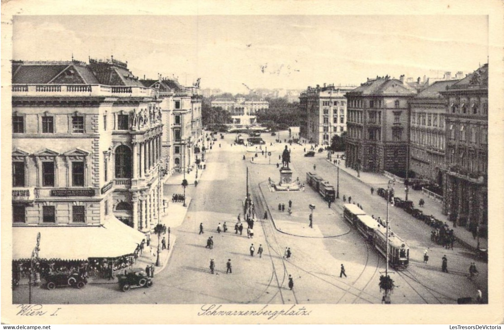 AUTRICHE - Vienne - Schwarzenbergplatz - Carte Postale Ancienne - Sonstige & Ohne Zuordnung