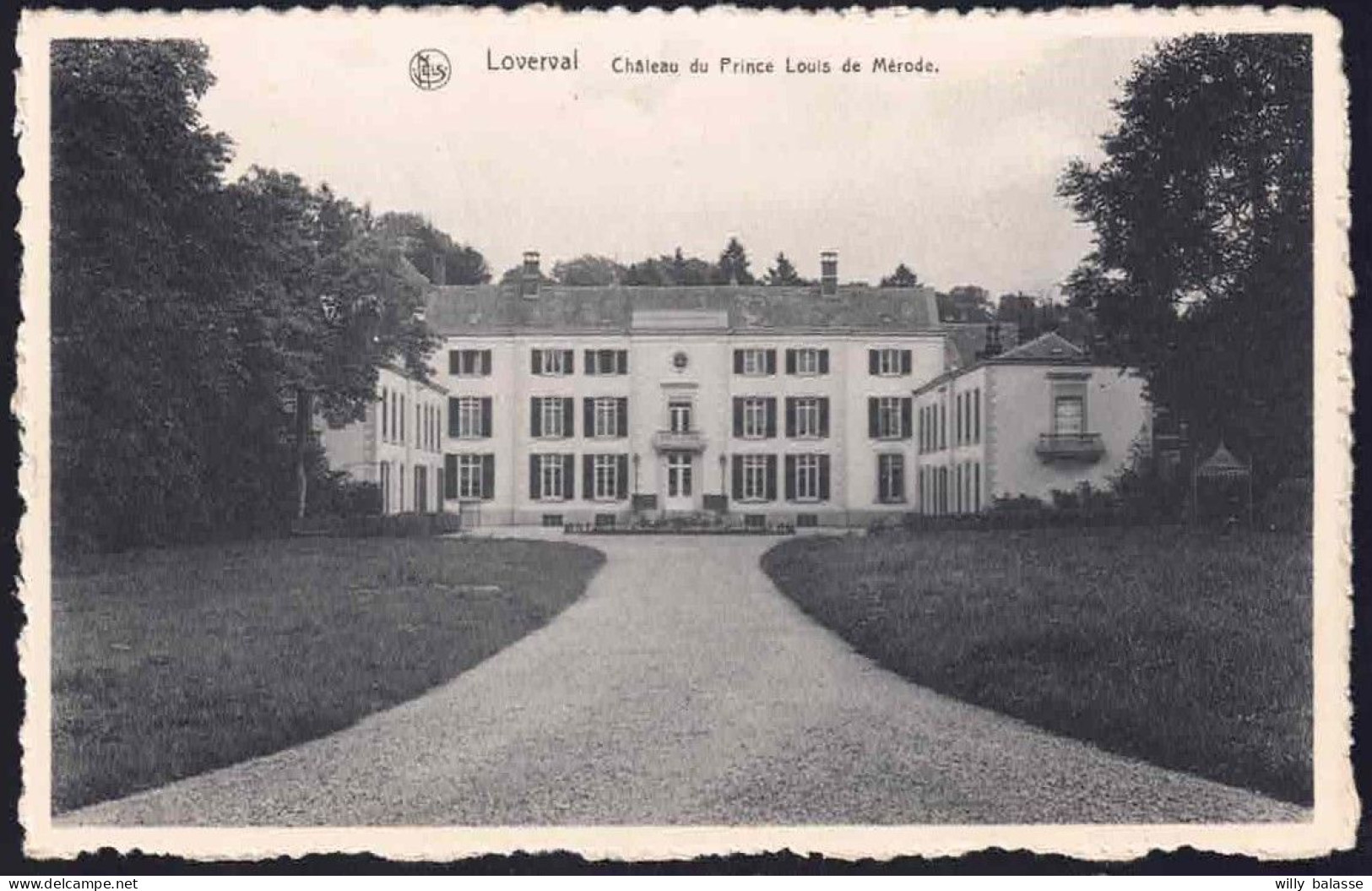 +++ CPA - LOVERVAL - Château Du Prince Louis De Mérode  // - Gerpinnes
