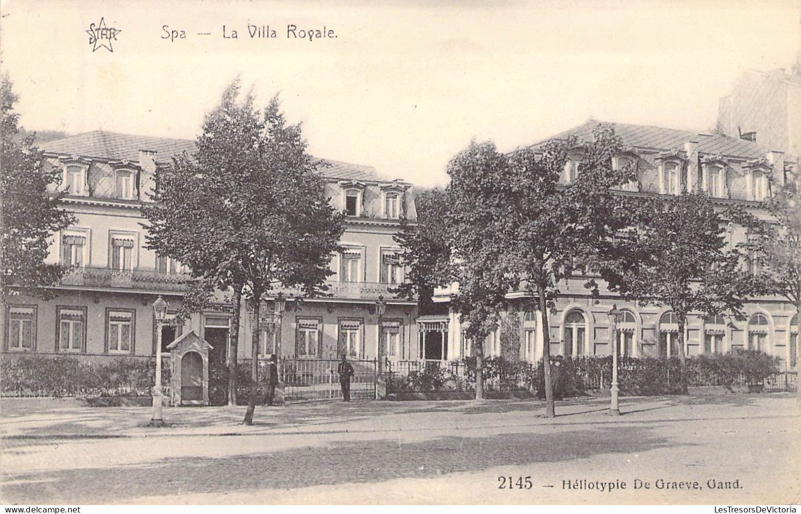 BELGIQUE - SPA - La Villa Royale - Carte Postale Ancienne - Spa