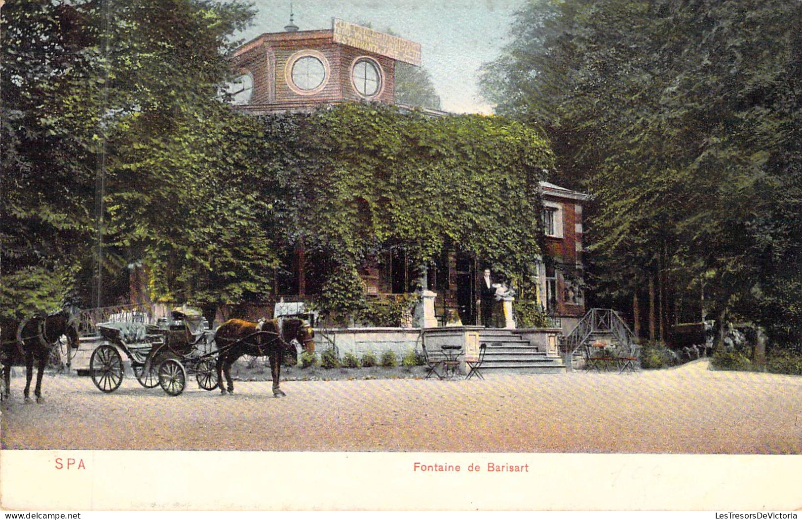 BELGIQUE - SPA - Fontaine De Berisart - Carte Postale Ancienne - Spa